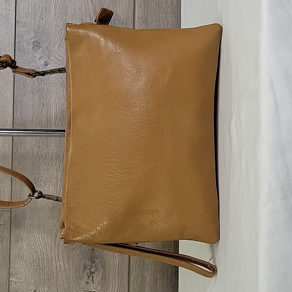 Lucky Brand Tan Leather Crossbody Bag - Picture 2 of 13